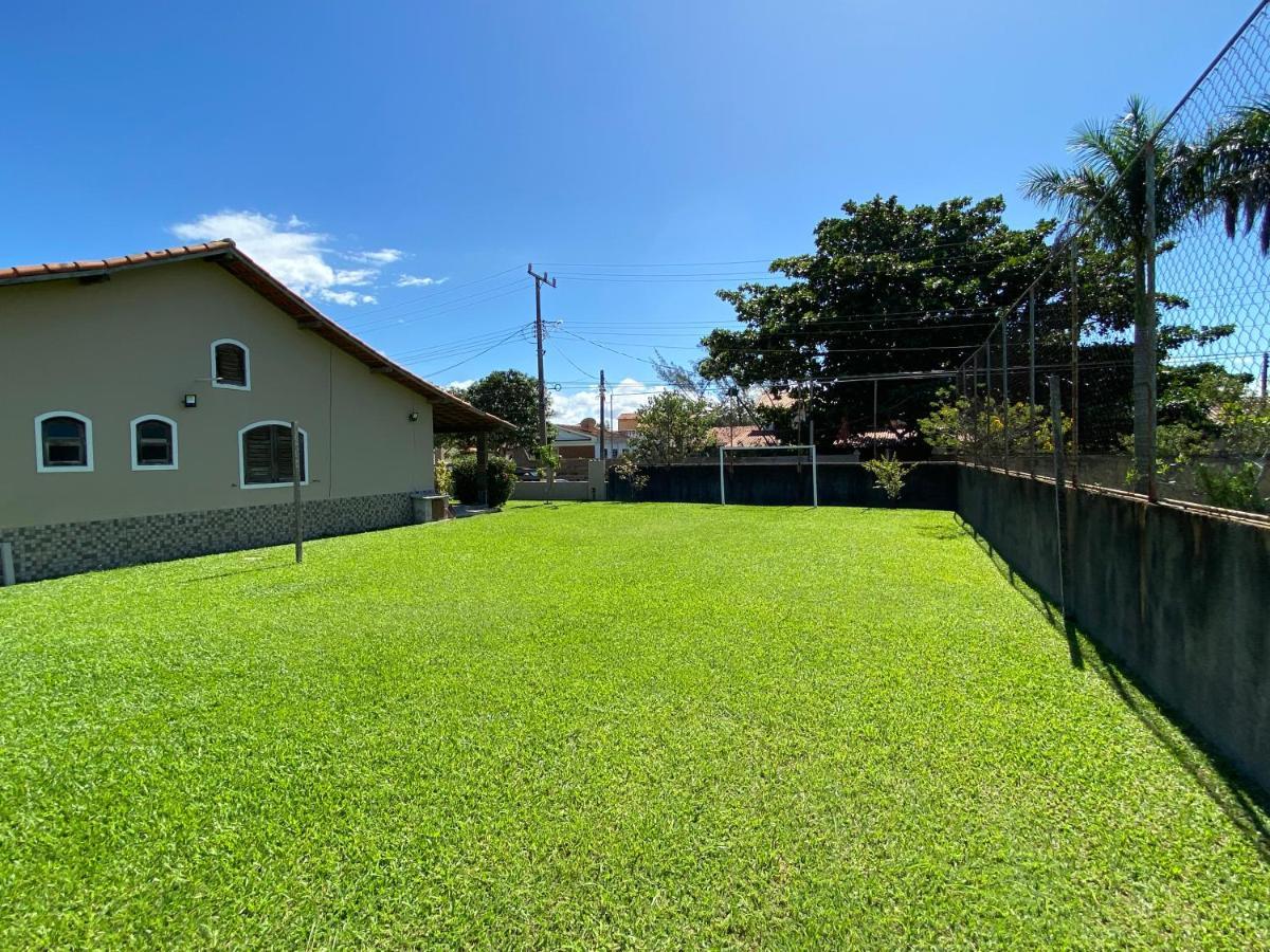 Casa Bem Espacosa Com Piscina, Campo De Futebol E Area Gourmet A Um Quarteirao Da Lagoa De Praia Seca Araruama Bagian luar foto